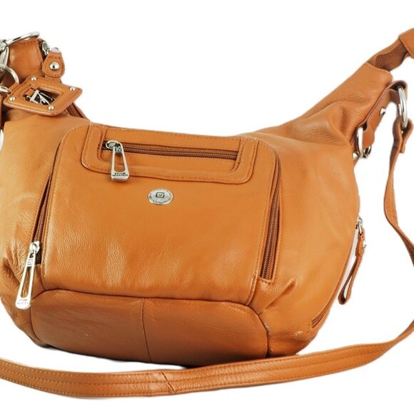Stone Mountain Soft Leather Crossbody Handbag - Picture 4 of 9